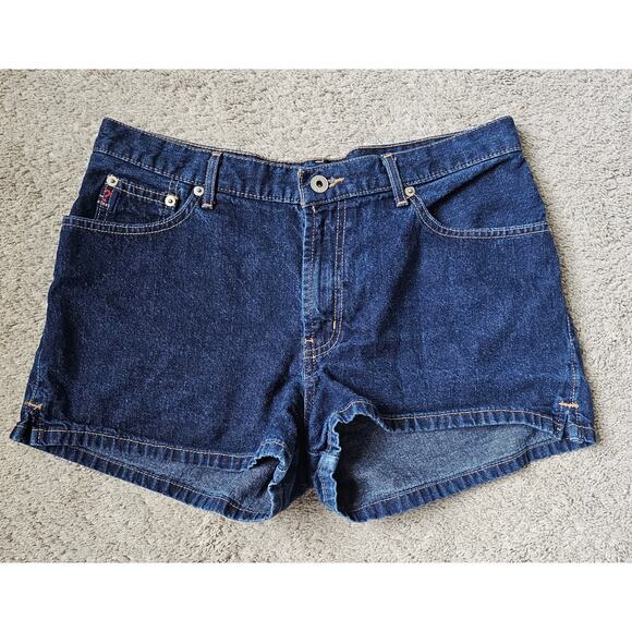 VTG 90’s Women’s GUESS denim short shorts retro size 31 Made USA Style 1193F - Picture 1 of 7